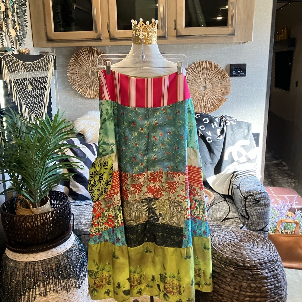 Patchwork Skirt - image 2